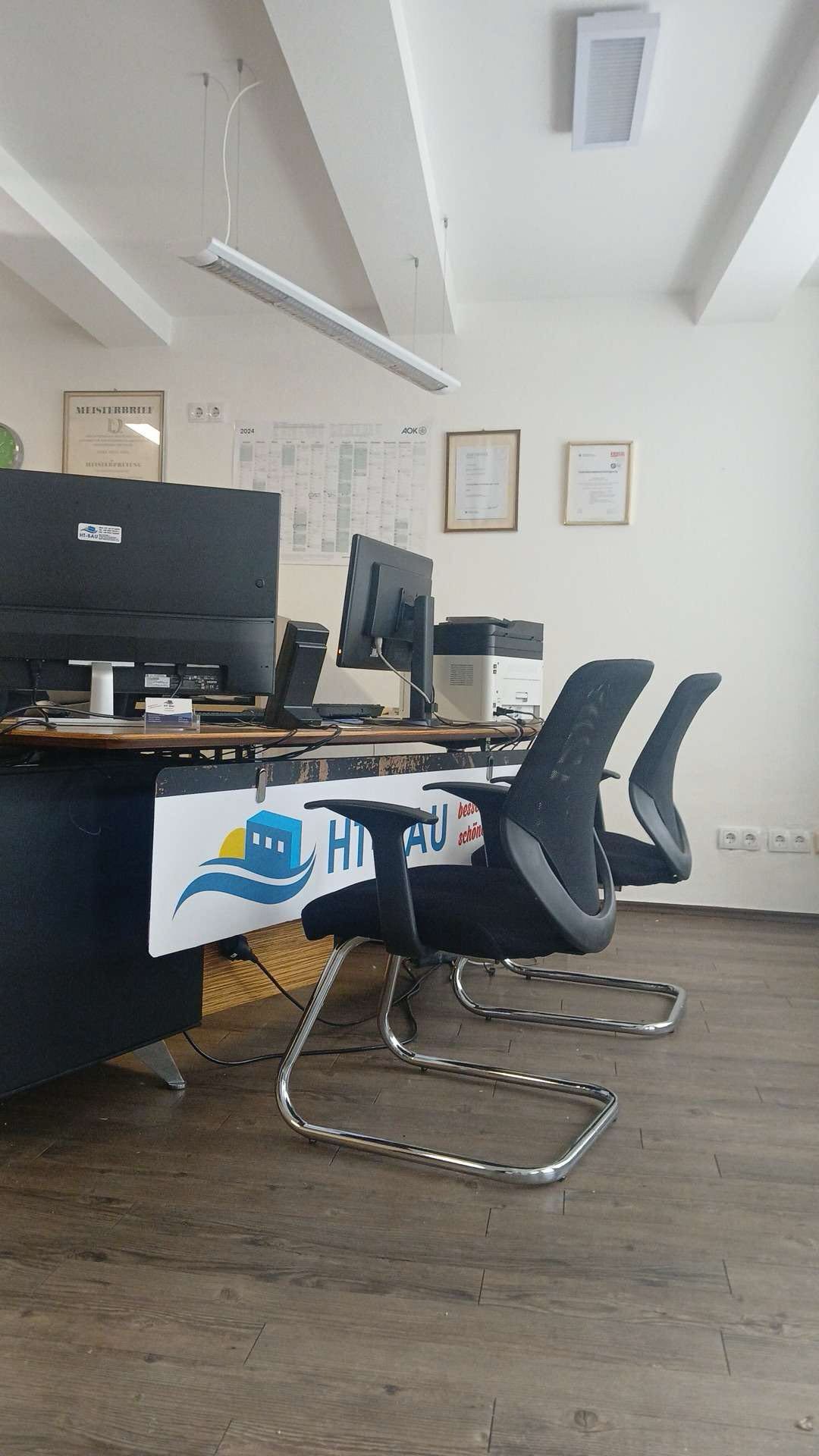 HT-Bau Bürogebäude Innenansicht