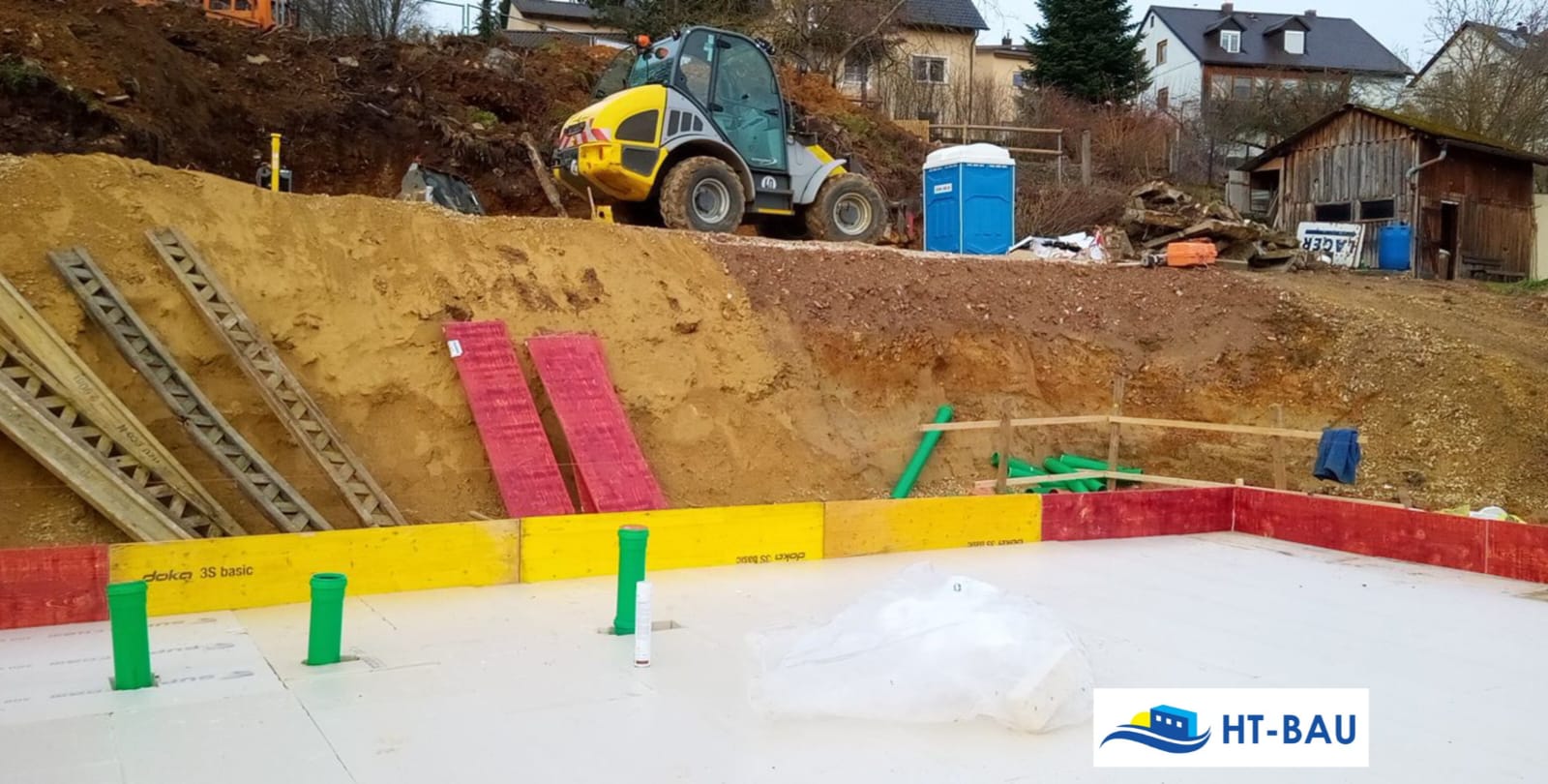 Bodenplatte – Rohbau & Betonbau